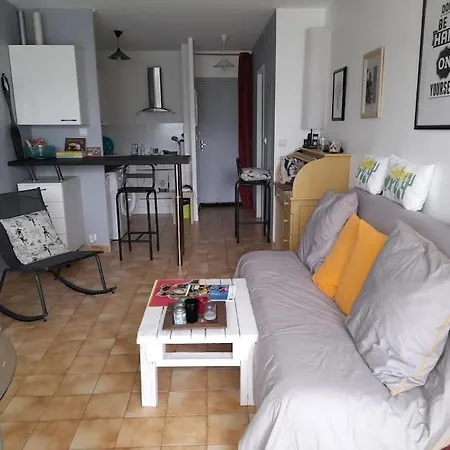 Apartamento F1 Veranda Jardinet En Front De