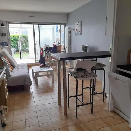 شقة F1 Veranda Jardinet En Front De Bernières-sur-Mer